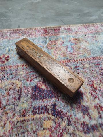 Antiek Vintage Pennendoosje beschikbaar voor biedingen