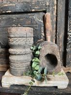 Houten vijzels/ houten onderzetters, Ophalen of Verzenden, Gebruikt, Overig