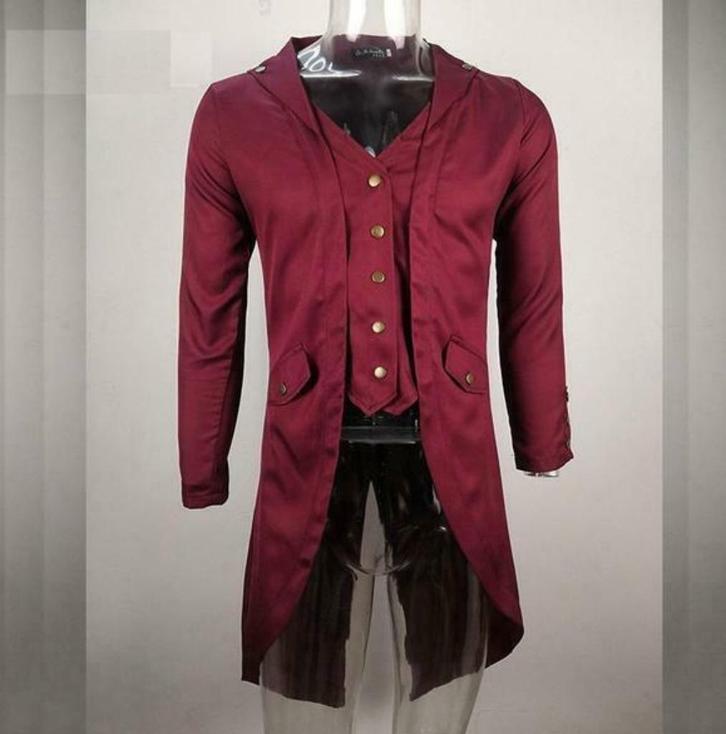 Victoriaanse heren parka jas gothic steampunk kostuum, Kleding | Heren, Carnavalskleding en Feestkleding, Nieuw, Kleding, Verzenden