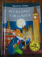 Het Raadsel van Londen Geronimo Stilton, Boeken, Kinderboeken | Jeugd | onder 10 jaar, Ophalen of Verzenden, Gelezen, Geronimo Stilton