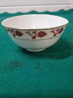 Rijst kom roze bloem vintage  chinese chinoiserie, Ophalen of Verzenden