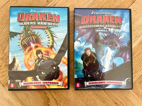 Drakenrijders van Berk - Skrill + Fluisterdood (4 dvd), Cd's en Dvd's, Dvd's | Tekenfilms en Animatie, Zo goed als nieuw, Amerikaans