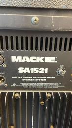 PA set Mackie Active. Grove bruiksporen maar geluid super!!, Muziek en Instrumenten, Versterkers | Keyboard, Monitor en PA, Ophalen