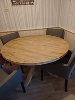 Ronde eettafel - 140cm - Nieuwstaat!, Ophalen, 100 tot 150 cm, Rond, Zo goed als nieuw