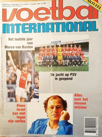 Voetbal International - 1986 - Marco van Basten beschikbaar voor biedingen