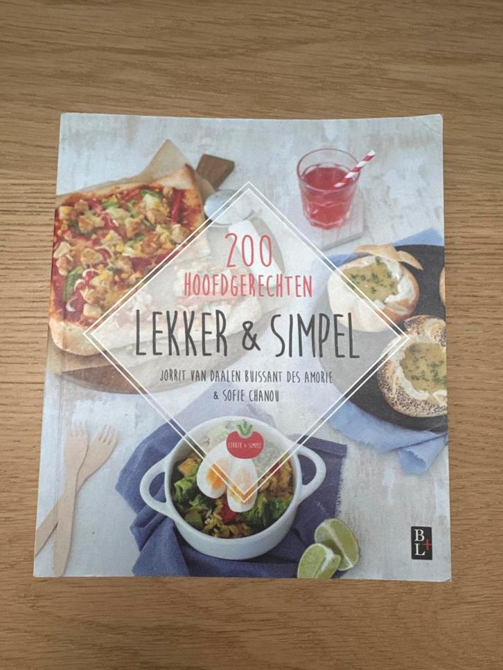 Kookboek Lekker & Simpel (z.g.a.n.), Boeken, Kookboeken, Zo goed als nieuw, Voorgerechten en Soepen, Overige gebieden, Gezond koken