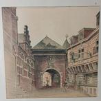 Hendrik Klijn Klyn prent 1895 De Vijgendam, Antiek en Kunst, Ophalen of Verzenden