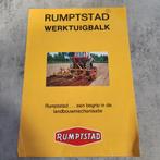 RUMPTSTAD Werktuigbalk - Autotechniek, Ophalen of Verzenden, Gelezen, RUMPTSTAD