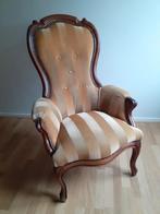 Salonfauteuil in Lodewijk XV stijl, Ophalen, Gebruikt, 75 tot 100 cm, Klassiek, Lodewijk XV