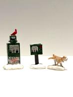 Lemax News Paper Box, set of 3 (64466), Diversen, Kerst, Verzenden