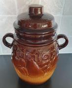 Vintage Rumtopf West Germany met deksel, Huis en Inrichting, Keuken | Potten en Pannen, Ophalen, Zo goed als nieuw, Overige materialen