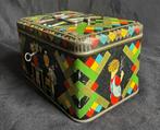 Apart oud vintage blik Biscuit Parein kinderen slot sleutel, Verzamelen, Blikken, Ophalen of Verzenden, Gebruikt, Overige, Overige merken