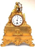 Franse pendule - Empire - Vuurverguld - Ca. 1820 (4), Antiek en Kunst, Ophalen of Verzenden
