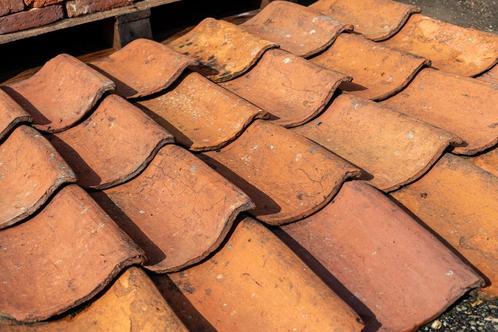 Oude holle dakpannen rood, oud hollandse pannen 20.000 stuks, Doe-het-zelf en Verbouw, Dakpannen en Dakbedekking, Gebruikt, Dakpannen