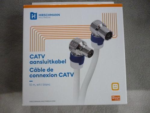antenne kabel coaxkabel hirschmann 10 m NIEUW, Audio, Tv en Foto, Audiokabels en Televisiekabels, Nieuw, Coaxiale kabel, 10 meter of meer