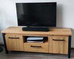 Massief eiken tv meubel Santos, Huis en Inrichting, Ophalen, 150 tot 200 cm, Zo goed als nieuw, Minder dan 100 cm