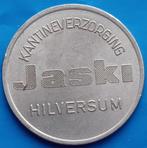 Penning Kantineverzorging JASKI Hilversum, Postzegels en Munten, Penningen en Medailles, Verzenden, Overige materialen, Nederland