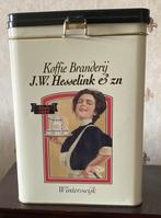 Groot koffieblik van Branderij J.W.Hesselink en Zn, Verzamelen, Blikken, Ophalen of Verzenden, Koffie, Overige merken