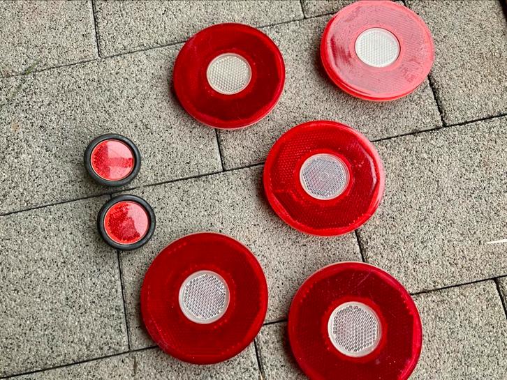 Te koop: diverse nieuwe ronde reflectoren, Auto diversen, Aanhangwagen-onderdelen, Ophalen of Verzenden