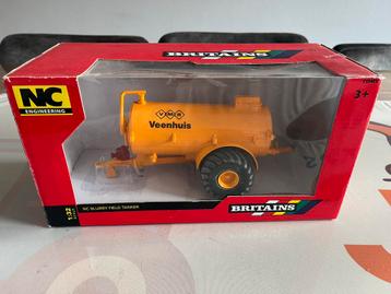 Veenhuis vacuüm drijfmest tank Britains 42891 beschikbaar voor biedingen