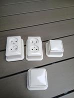 Diverse schakelaars en stopcontacten, Ophalen, Gebruikt, Stopcontact