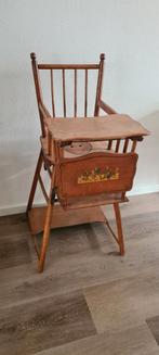 Brocante houten kinderstoel, Ophalen