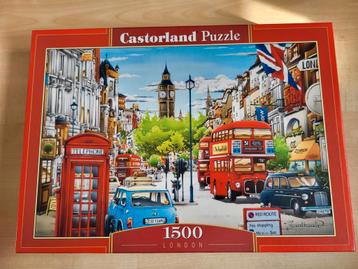 Te koop Castorlandpuzzel 1500 stukjes beschikbaar voor biedingen