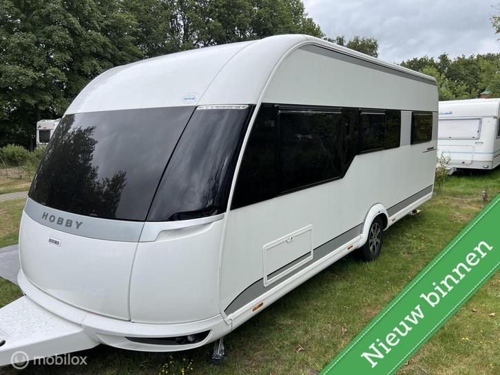 Hobby 560 CFE mover airco, Caravans en Kamperen, Caravans, Bedrijf, 1500 - 2000 kg, Hobby, 8 meter en meer, Airco
