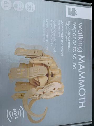 Walking 3D wooden puzzle mammoth beschikbaar voor biedingen