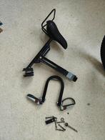 Zadel voor op stang, Ophalen