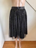 Hell Bunny petticoat rok *NIEUW zwart goud sterren, Kleding | Dames, Rokken, Zwart, Maat 46/48 (XL) of groter, Nieuw, Ophalen of Verzenden