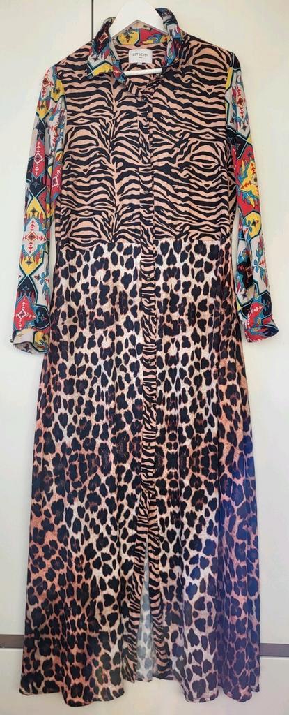 Est Seven maxi jurk in maat 38, Kleding | Dames, Jurken, Zo goed als nieuw, Maat 38/40 (M), Overige kleuren, Onder de knie, Ophalen of Verzenden