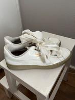 Puma Basket crème maat 41, Gedragen, Puma, Ophalen of Verzenden, Wit