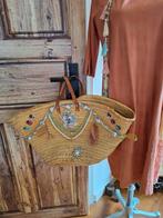 Jute tas strandtas ibiza boho style, Shopper, Ophalen of Verzenden, Zo goed als nieuw