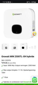 Omvormer zonnepaneel growatt type min 2500 TL XH, Ophalen of Verzenden, Nieuw, Overige typen