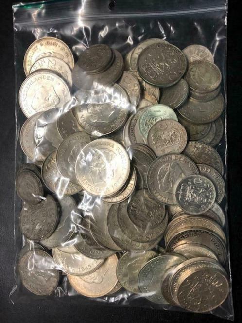 Nederlandse zilveren munten per kilo, Postzegels en Munten, Edelmetalen en Baren, Zilver, Ophalen of Verzenden