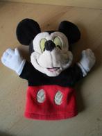 Disney Mickey Mouse pluche handpop 25cm Mattel, Verzamelen, Ophalen of Verzenden, Mickey Mouse, Gebruikt, Knuffel