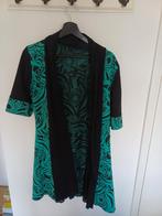 Groene vest met zwart patroon - Maat M, Ophalen of Verzenden, Zo goed als nieuw, Maat 38/40 (M), Groen