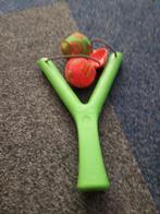 Afsvhiet ding met 2 zachte balletjes, Ophalen of Verzenden, Zo goed als nieuw