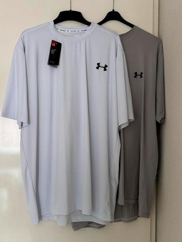 Nieuw Under Armour Shirt Wit/Grijs - XL beschikbaar voor biedingen