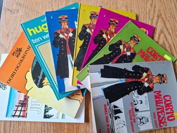 Hugo Pratt 8x soft- en hardcover Corto Maltese 1/5 + divers  beschikbaar voor biedingen