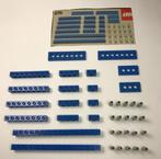 Lego Technic 876-1, Blue Beams with Connector Pegs, Ophalen of Verzenden, Gebruikt, Complete set, Lego