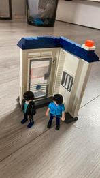 Playmobil politiebureau met boef en politie, Ophalen of Verzenden, Zo goed als nieuw, Complete set