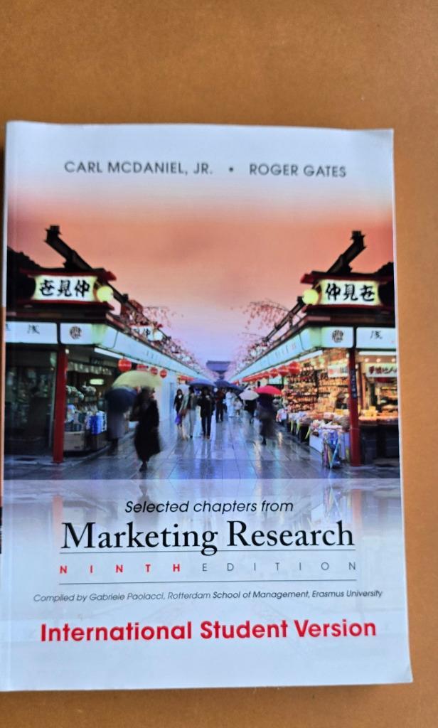 Marketing Research McDaniel Gates, Boeken, Economie, Management en Marketing, Gelezen, Economie en Marketing, Ophalen of Verzenden