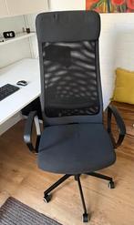 Bureaustoel Ikea, kleur zwart, type Markus, Huis en Inrichting, Bureaustoelen, Gebruikt, Zwart, Ophalen of Verzenden, Bureaustoel