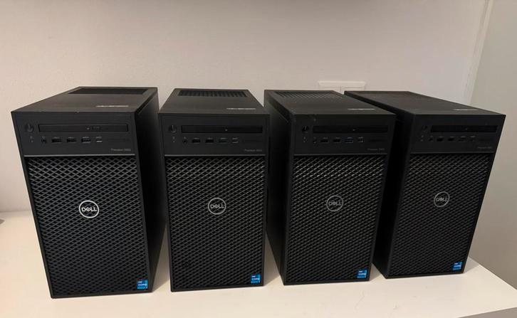 4x Dell Precision 3650 Tower - i7-11700 - Quadro P620, Computers en Software, Desktop Pc's, Zo goed als nieuw, 4 Ghz of meer, SSD
