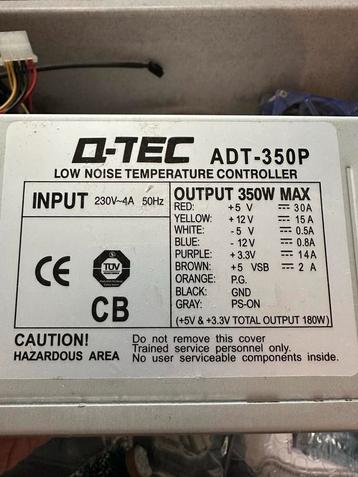 O-TEC ADT-350P Voeding beschikbaar voor biedingen