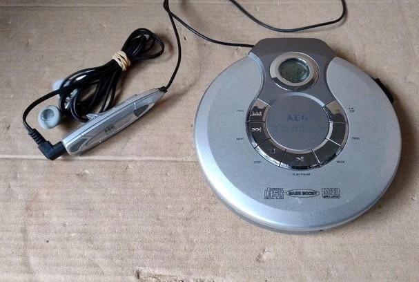 CD discman walkman AEG CDP 4202 MP3, Audio, Tv en Foto, Walkmans, Discmans en Minidiscspelers, Discman, Ophalen of Verzenden