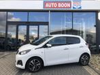Peugeot 108 1.0 e-VTi : LEER/P-CAM/CLIMA/LED/ KEYLESS/BTA/P-, Auto's, Peugeot, Voorwielaandrijving, Euro 5, Gebruikt, 4 stoelen