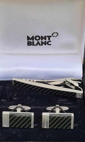 Mont Blanc manchetknopen en dasspeld beschikbaar voor biedingen